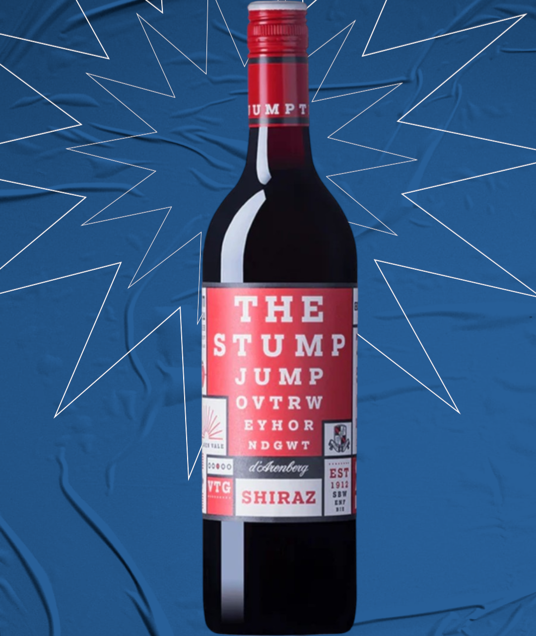 The Stump Jump SHIRAZ, d'Arenberg, McLaren Vale, Australia
