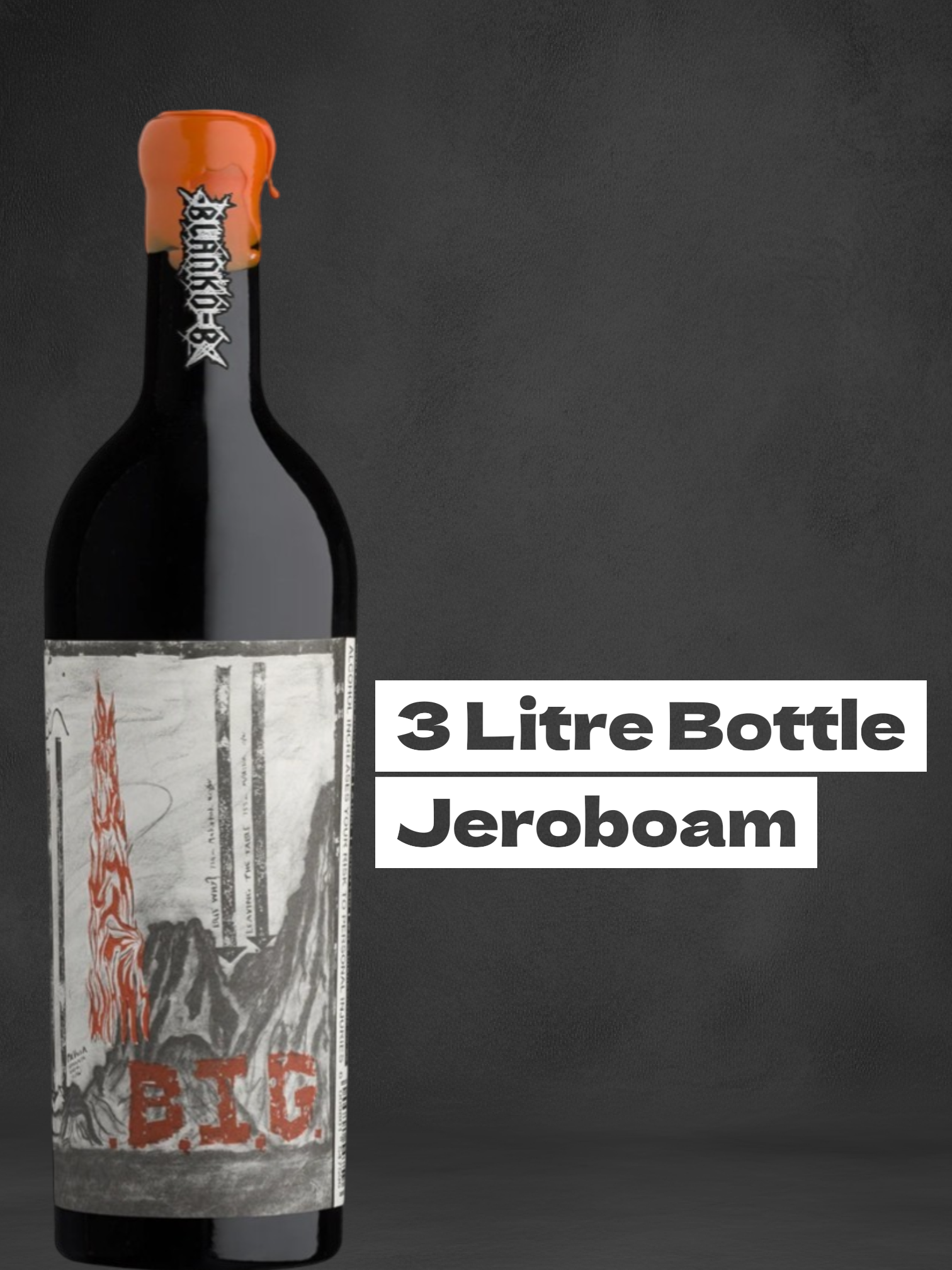 Jeroboam - BlankBottle - BIG - 3Liter