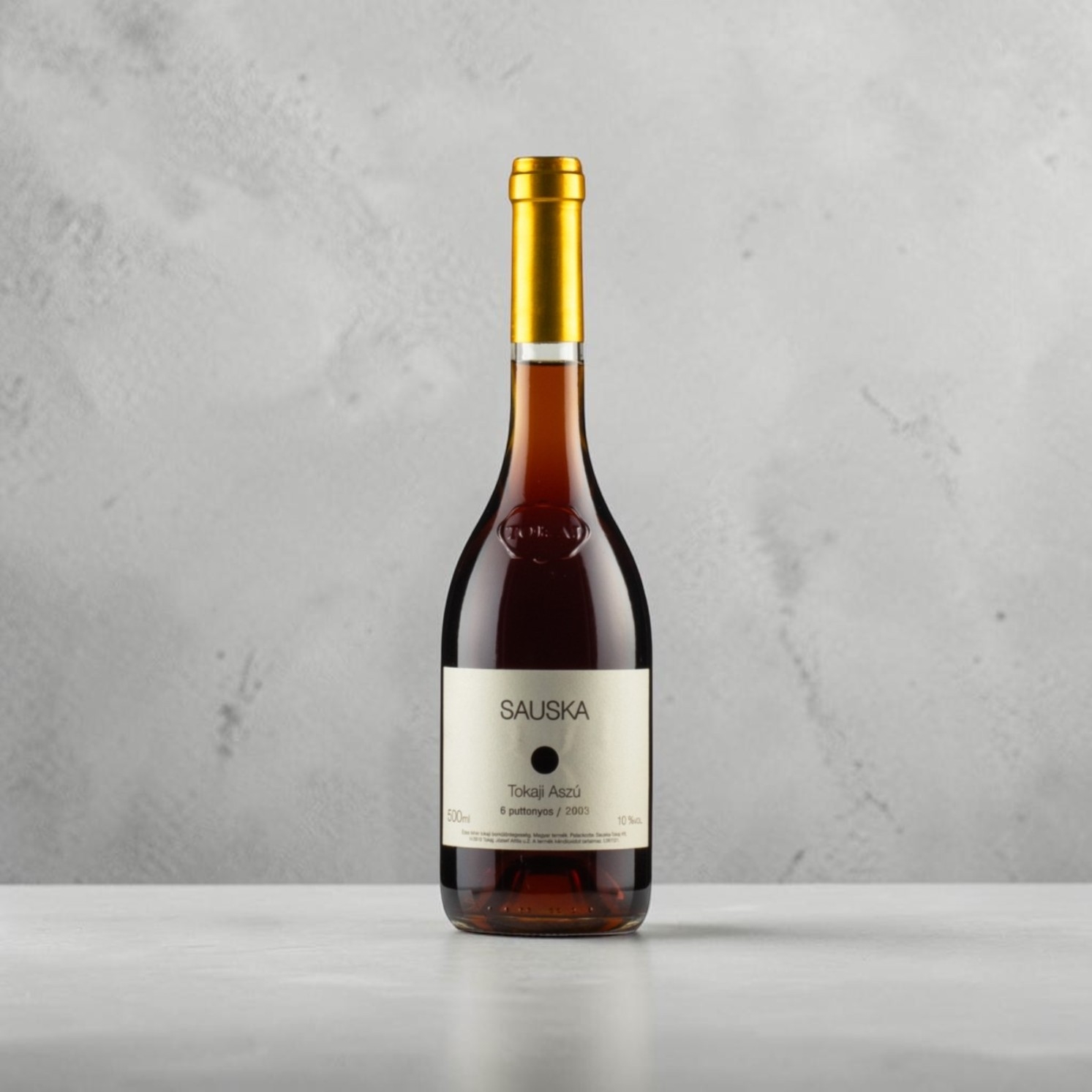 Tokaji Late Aszú 6 Puttonyos, Sauska, Tokaj, Hungary 2003 (50cl)