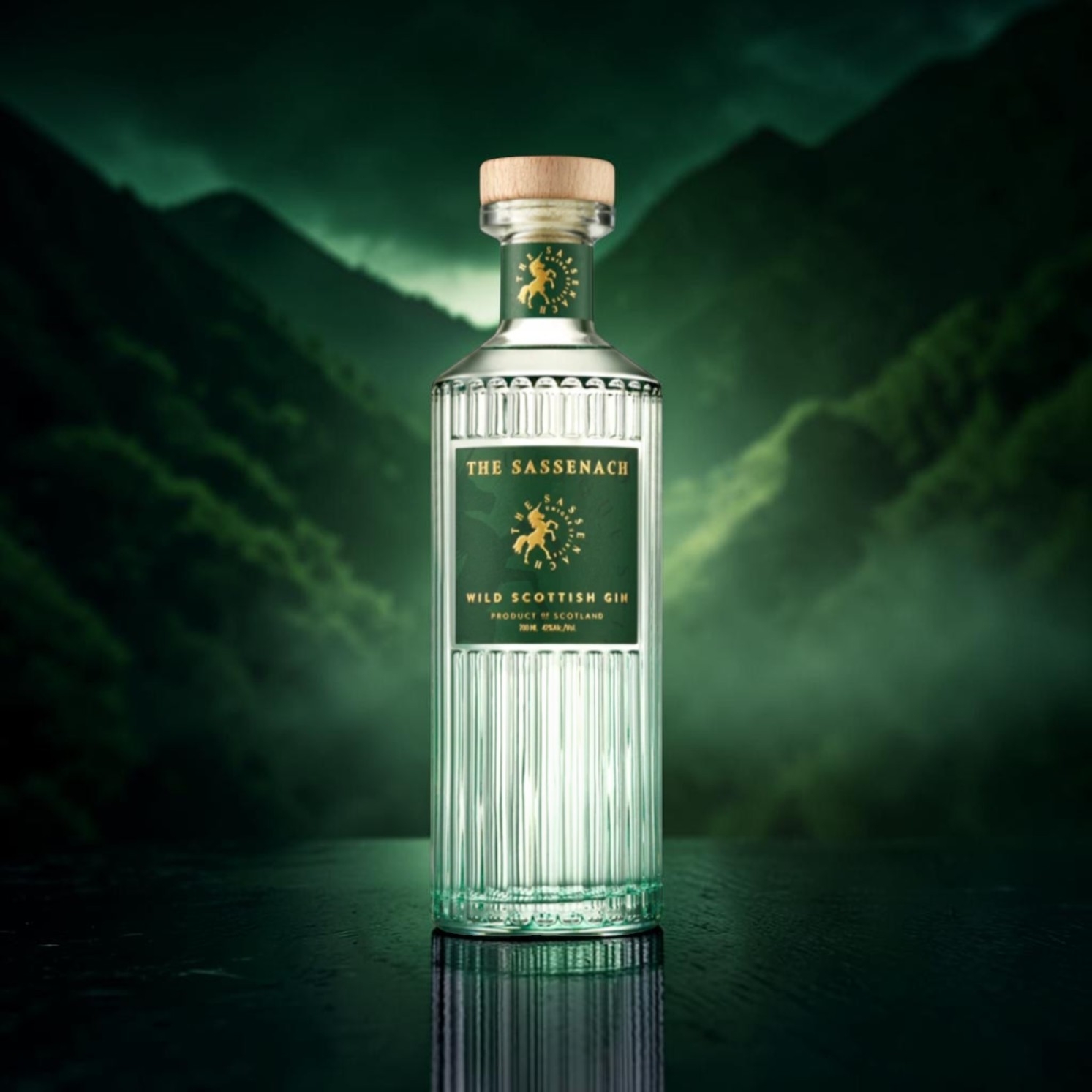 The Sassenach Wild Scottish Gin - 70cl