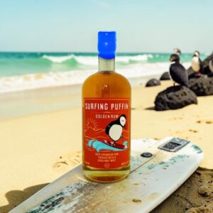 Surfing Puffin Golden Rum 70cl