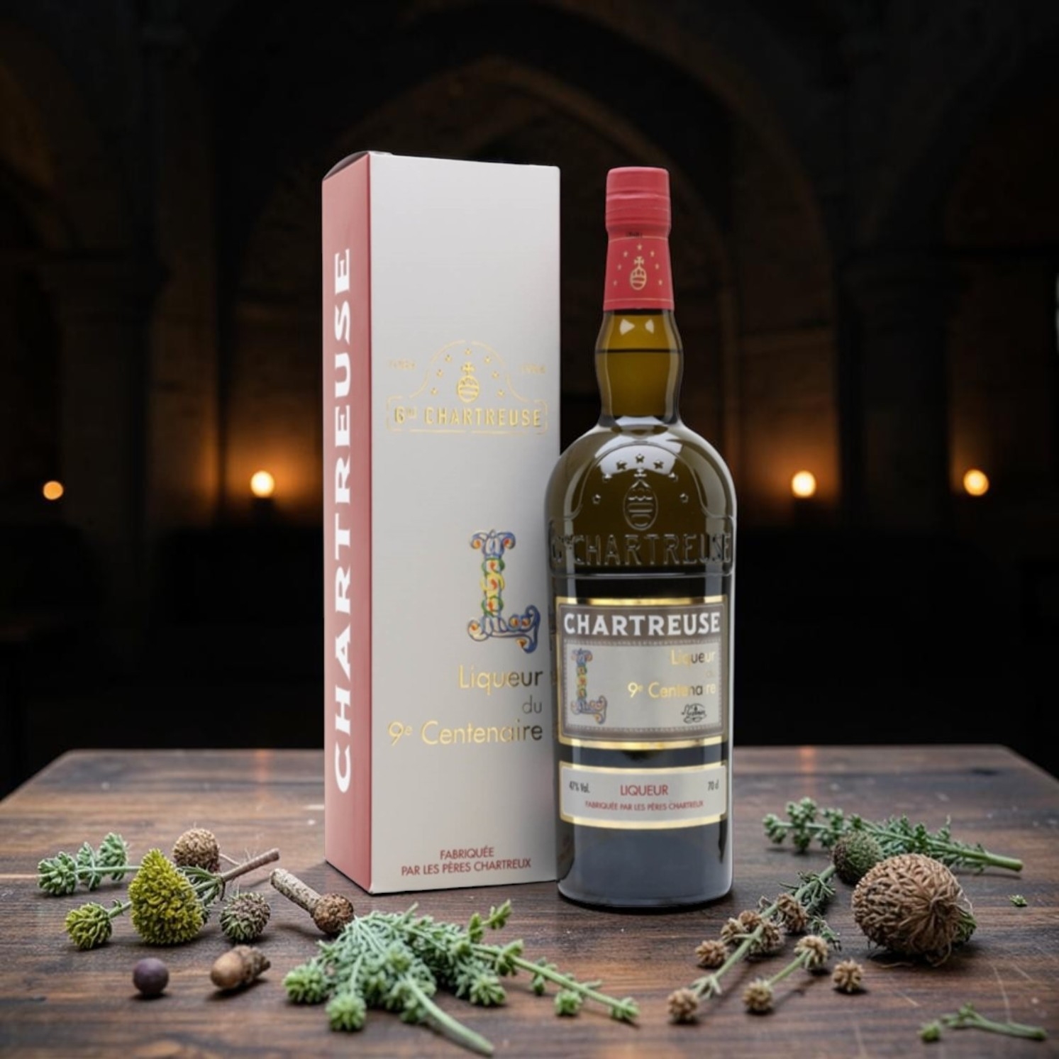Chartreuse Liqueur du 9 Centenaire Giftbox