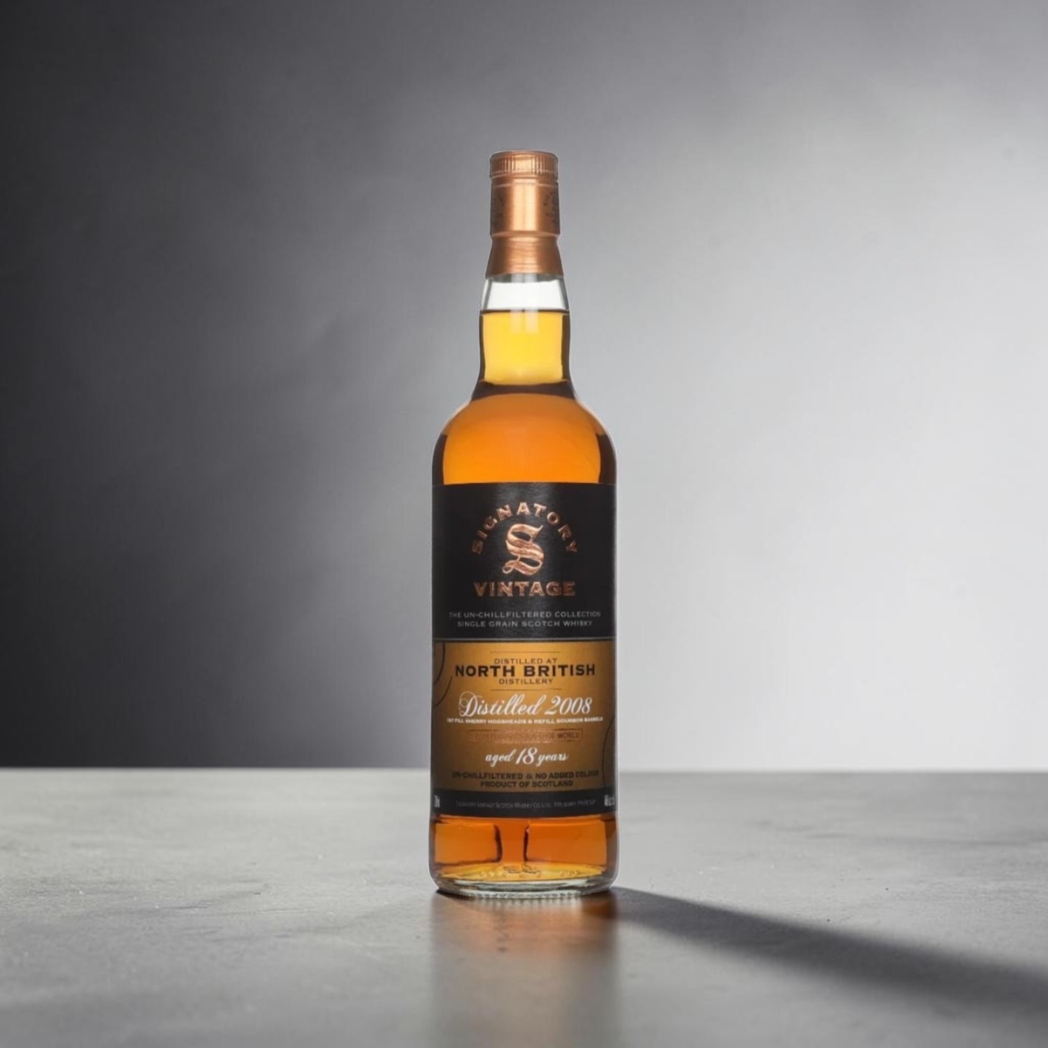North British 18 Year Old - Signatory Vintage